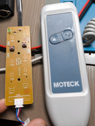 Servicio de reparación mando Moteck